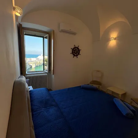 The Best, Sea, Old Town, And Sunrise View With Balcony Vieste